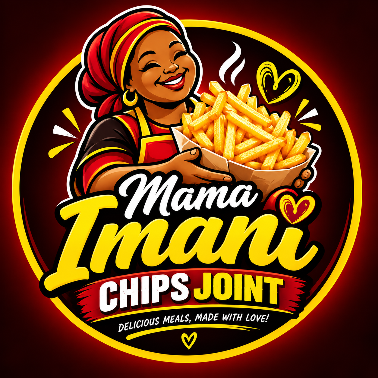 Mama Imani Chips Joint logo